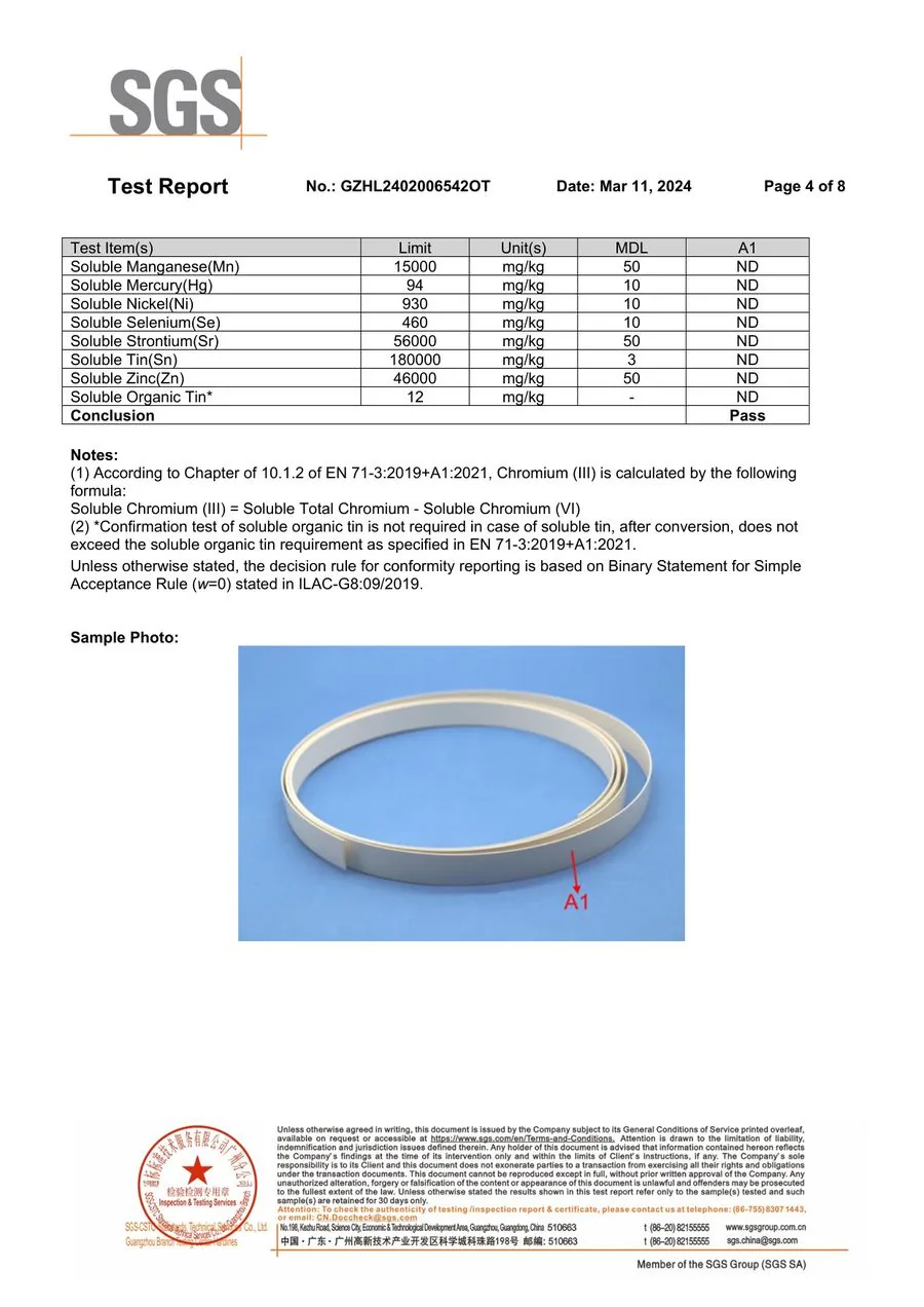 SGS report page 4